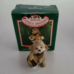 1987 Hallmark Keepsake Ornament Thimble Drummer